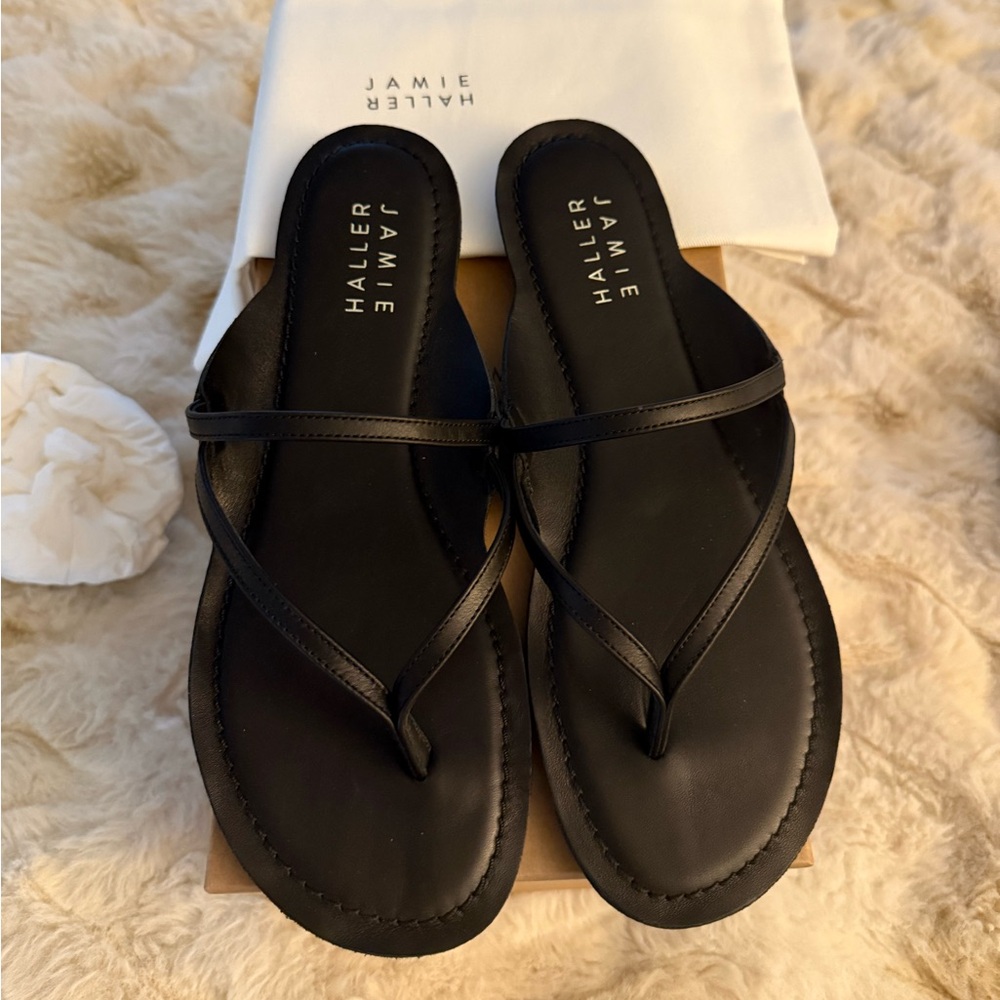Jamie Haller - NIB, size 39, black The Thong sandal